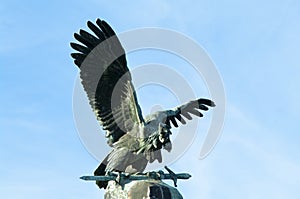 Majestic Turul eagle