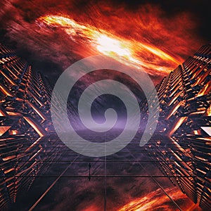 Majestic View Of Universe From An Intergalactic Observatory