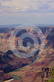 Majestic Vista of the Grand Canyon at Dusk