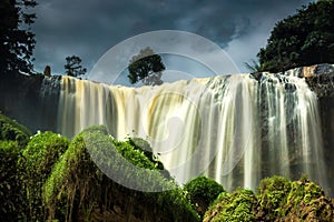 Majestic Waterfall in The Rain Forest