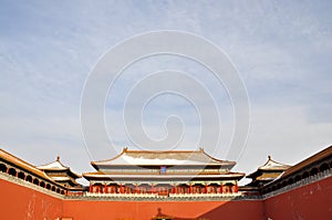 Majestic Wumen Tower, Beijing, China