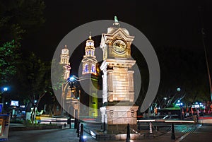 Major central park and square in Puebla de Zaragoza, Mexico