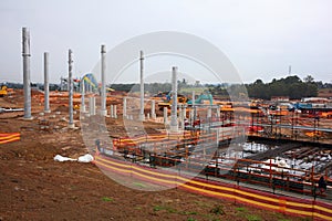 Major construction site