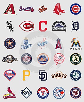 Major League Baseball logos