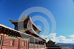 The Major prayer hall of Gerdeng Monastery