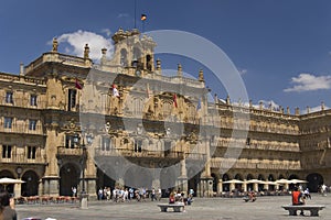 Major Square. Salamanca, Spain photo