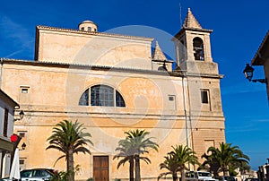 Majorca Alqueria Blanca Felanitx church Mallorca