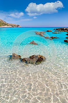 Majorca Cala Agulla beach in Capdepera Mallorca