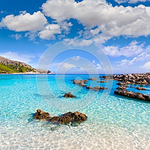 Majorca Cala Agulla beach in Capdepera Mallorca