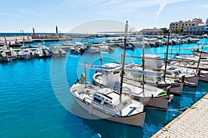 Majorca Cala Bona marina Son Servera Mallorca