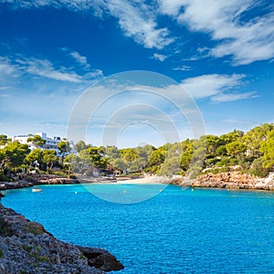 Majorca Cala Dor d Or beach in Mallorca Santanyi