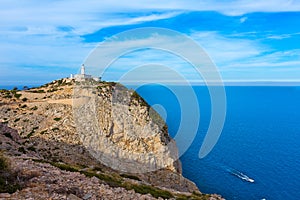 Majorca Formentor Cape Lighthouse in Mallorca