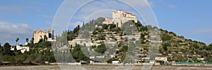 Majorca Mallorca Arta Balearic Islands church panorama panoramic