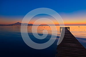 Majorca Muro beach sunrise Alcudia Bay Mallorca