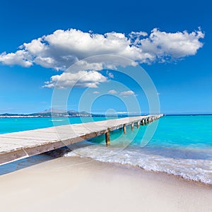 Majorca Platja de Muro beach Alcudia bay Mallorca