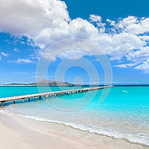 Majorca Platja de Muro beach Alcudia bay Mallorca