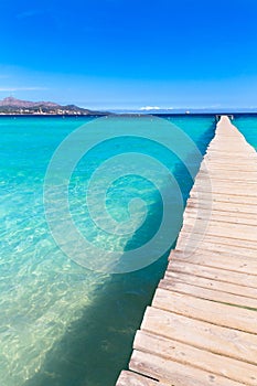 Majorca Platja de Muro beach Alcudia bay Mallorca