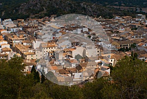 Majorcan village photo