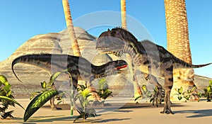 Majungasaurus Cretaceous Dinosaurs on Madagascar