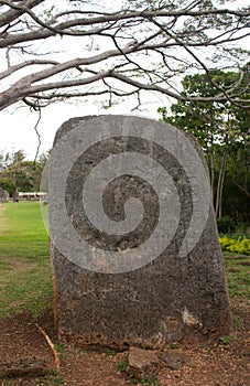 Maka Faakinanga stone throne in Tonga