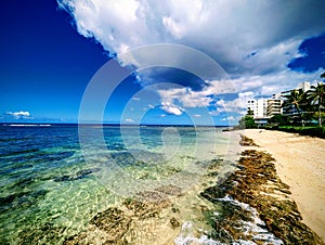 Makalei Beach on a Sunny Day