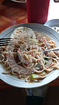 Makanan food kuliner siau noodle delicious photo