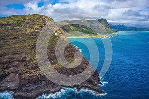 Makapuu Lighthouse and hiking trail Oahu, Hawaii