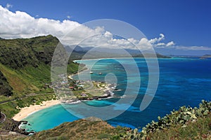 Tropical Paradise, Makapuu Beach Park, Oahu, Hawaii photo