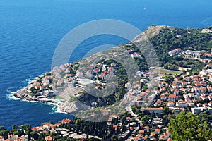 Makarska Riviera, view from Biokovo Park, Croatia