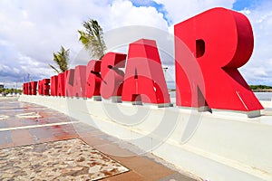 Makassar City Sign photo
