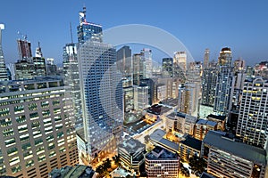 Makati Skyline in Manila - Philippines photo