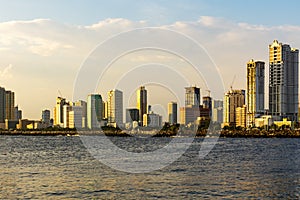 Makati view from Manila Bay