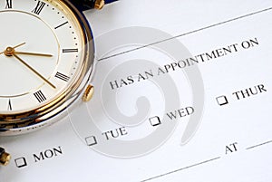 Make an appointment photo