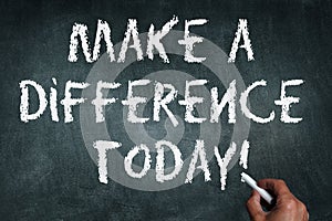 Make a difference