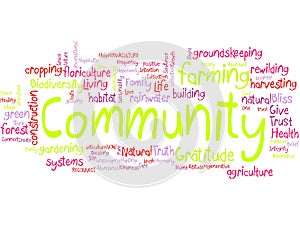 Make a Difference in Community Word Cloud