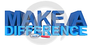 Make a difference on white