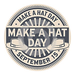 Make a Hat Day