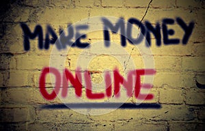 Make Money Online Concept