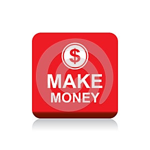Make money web button