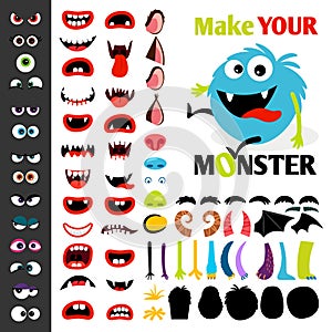 Make a monster icons set