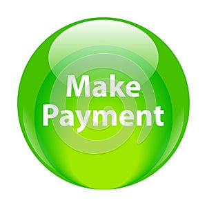 Make payment vector web button