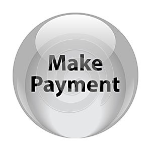 Make payment vector web button