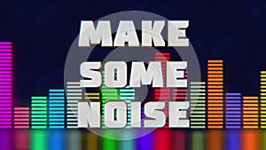 Make some noise hockey animation