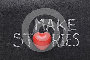 Make stories heart