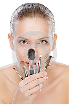 Make up brushes