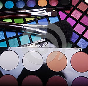 Make-up collection - beauty backgound