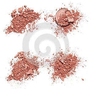 Make up crushed eyeshadow