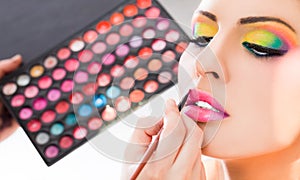 Make-up lipstick photo