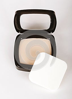 Make-up powder in box