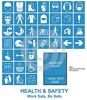 Make your own Health and Safety signs